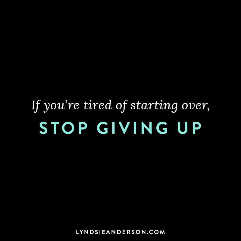 Don't give up quotes